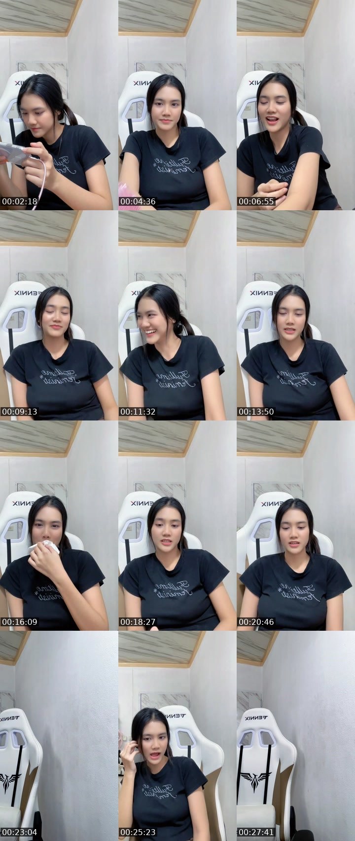 Contact-sheet preview of Sly🐈‍⬛ • Fei's MICO Live recording