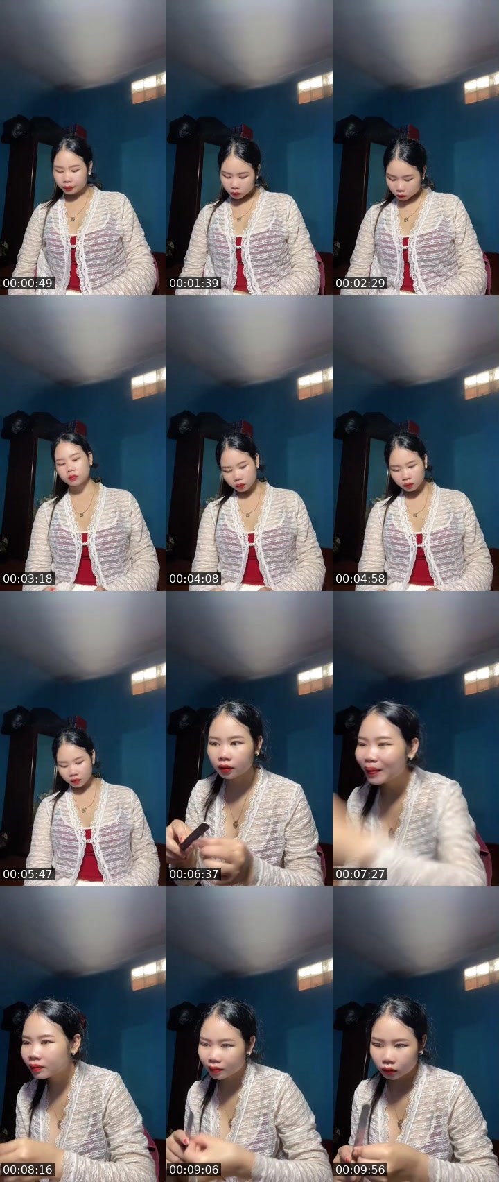 Contact-sheet preview of 🐚หวาน🌻{BRB }🌷's MICO Live recording