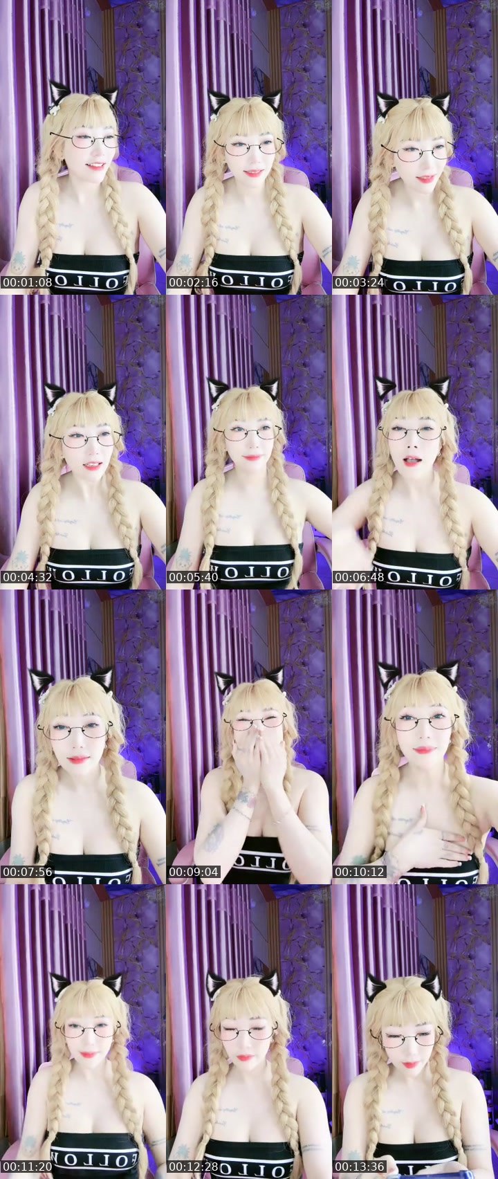 Contact-sheet preview of 𝐃ứ𝐚 🍍♔ᴮᵋᶫᶫᵅ's MICO Live recording