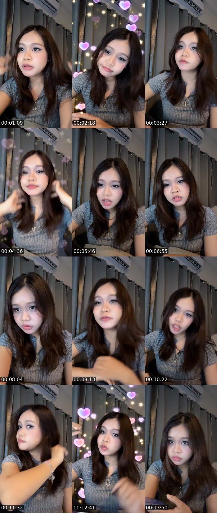 Contact-sheet preview of 🧚🏼‍♀️🐰 Fiona - New VJ | เบล's MICO Live recording