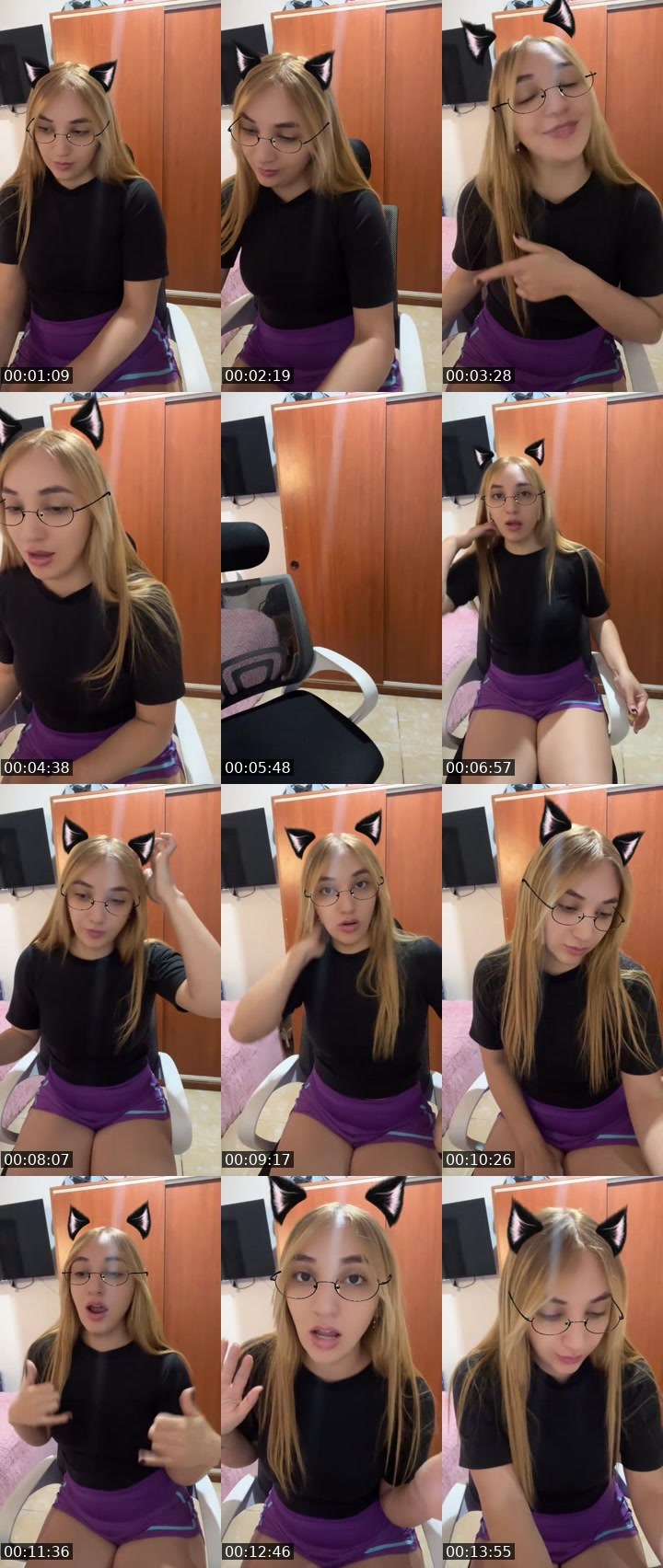 Contact-sheet preview of ⭕️Mafe👄's MICO Live recording