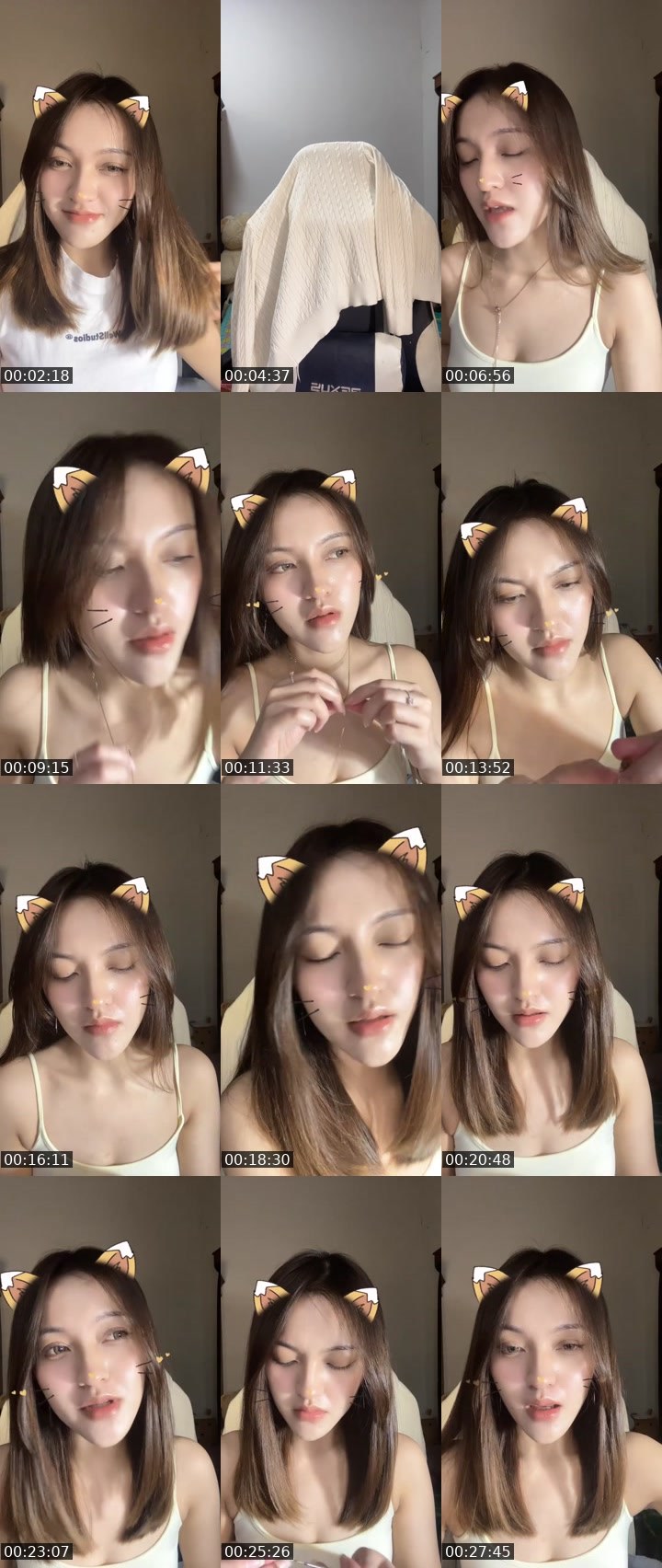 Contact-sheet preview of ᶜʳᵒʷ Gwen <3's MICO Live recording