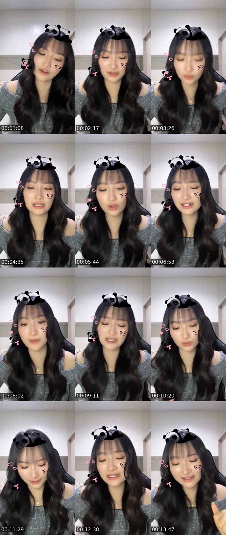 Contact-sheet preview of ᶜʳᵒʷ Panda's MICO Live recording