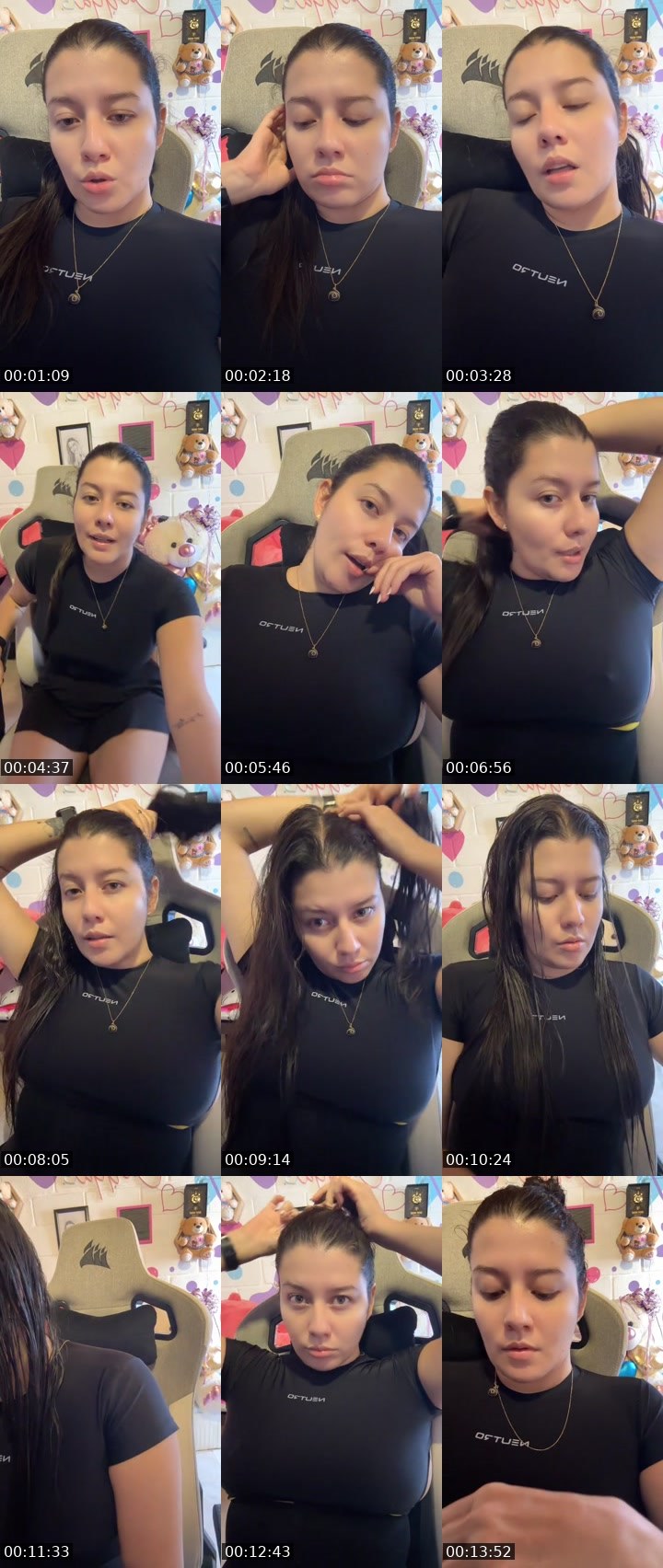 Contact-sheet preview of 👳🏻‍♂️CARLITA🩷ⷭ 🧩🤍👀's MICO Live recording