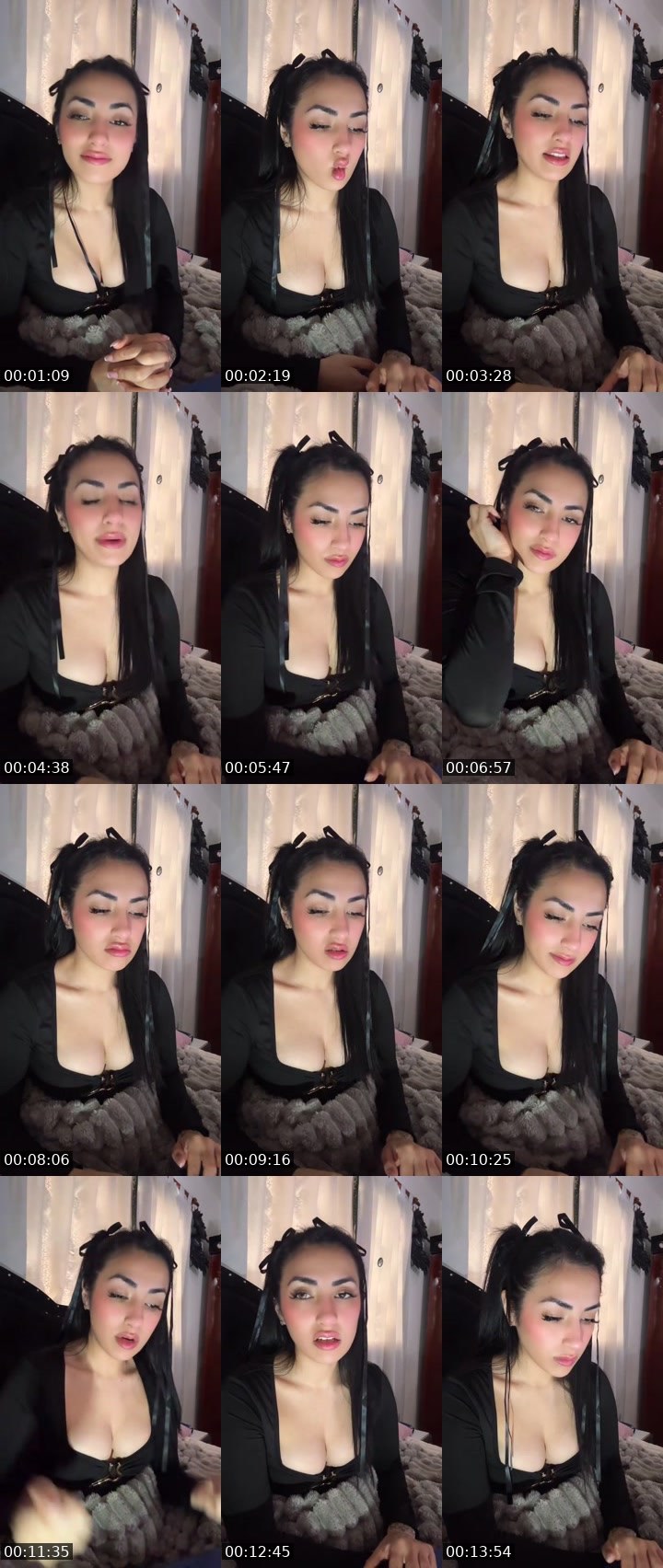 Contact-sheet preview of 🖤♛ 𝐌𝐄𝐆🐆🧸ྀི's MICO Live recording