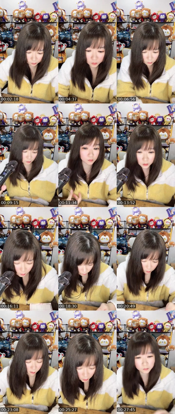 Contact-sheet preview of かすまるうどん🪿🫧's MICO Live recording
