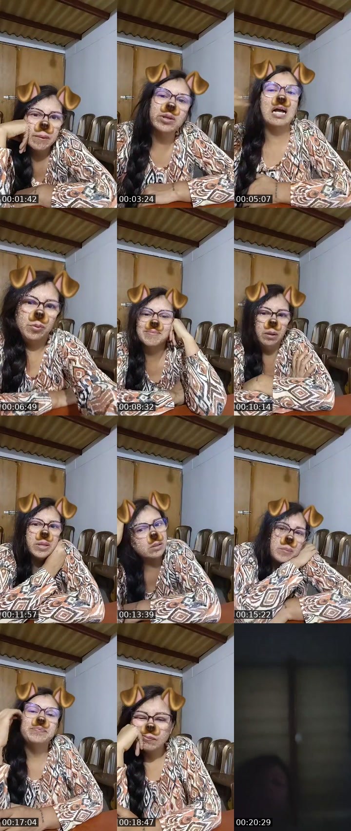 Contact-sheet preview of 🫶🏻 kathe 🇵🇪's MICO Live recording