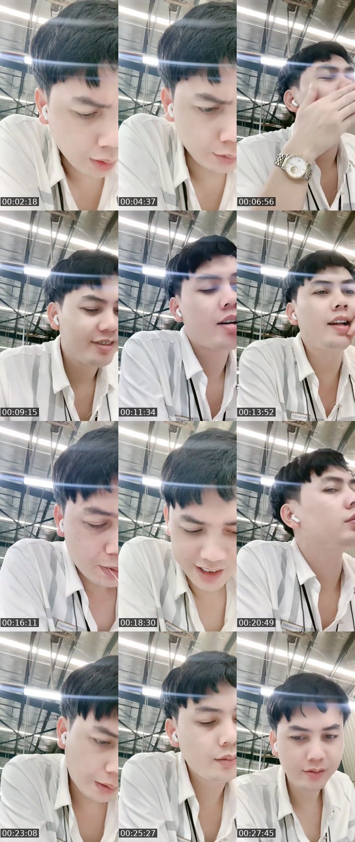 Contact-sheet preview of ᶦᵈᵒᶫTÊ MỜ TÊ 🐓 ᴮᵋᶫᶫᵅ's MICO Live recording