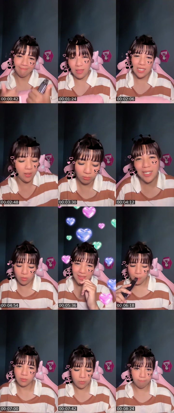 Contact-sheet preview of Nat😻🦁[ R-SUN ]'s MICO Live recording