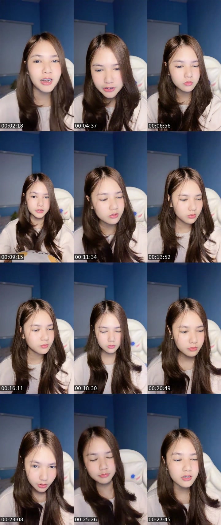 Contact-sheet preview of (🧋)New vj ผัก 🐰🥨's MICO Live recording