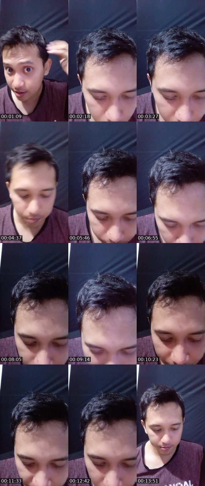 Contact-sheet preview of Fufuu ᴰᴬᴰᵁ's MICO Live recording