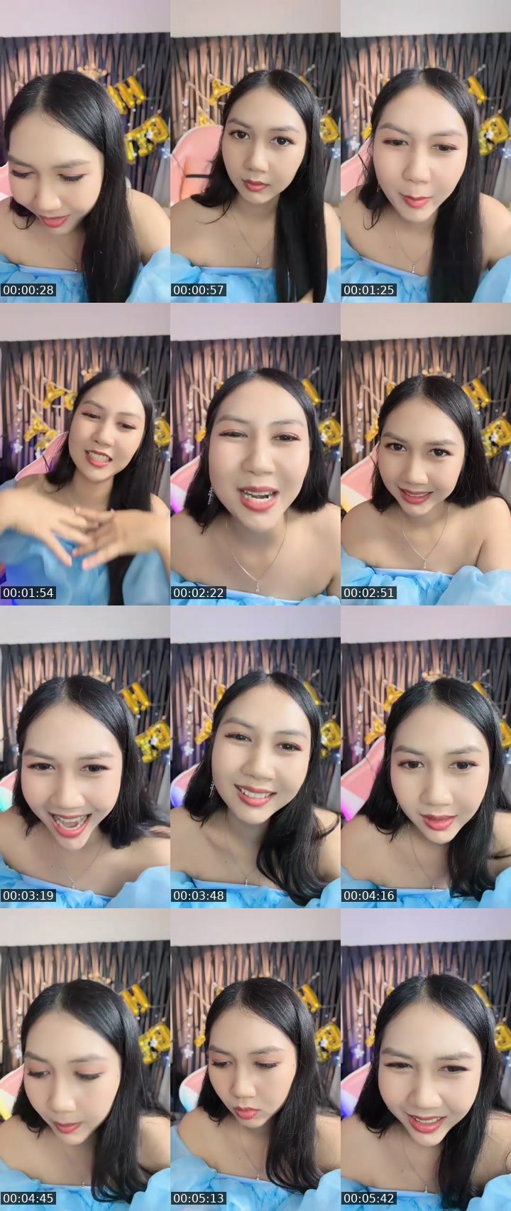 Contact-sheet preview of New VJ Sly สีน้ำ's MICO Live recording