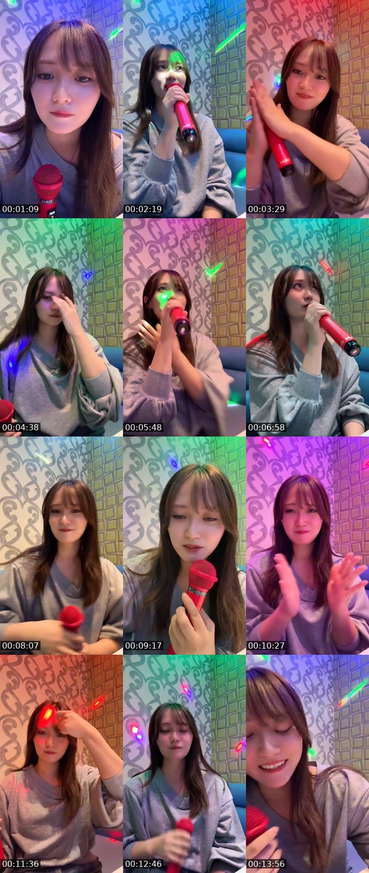 Contact-sheet preview of MUMU🌨️🌼*･'s MICO Live recording