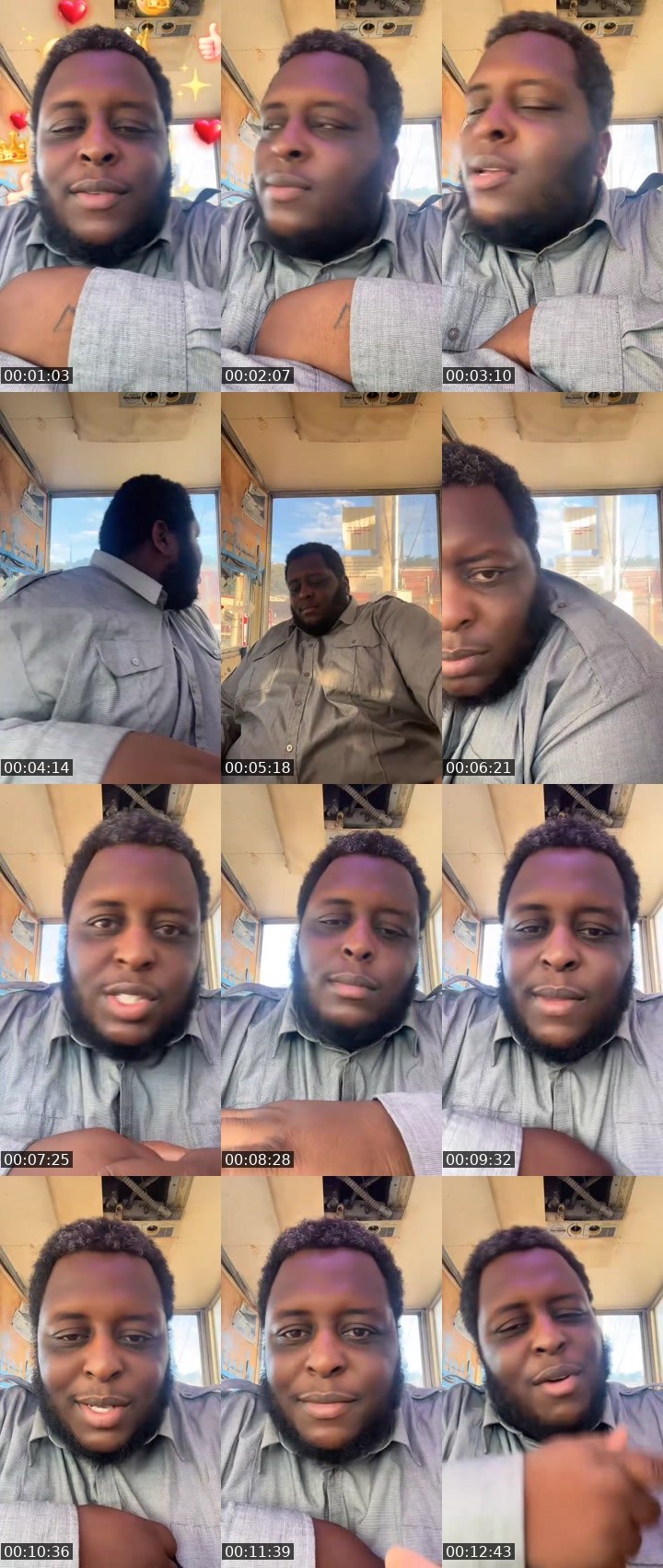 Contact-sheet preview of 🫀1️⃣🆙Nabizzy👻🐝🍯's MICO Live recording