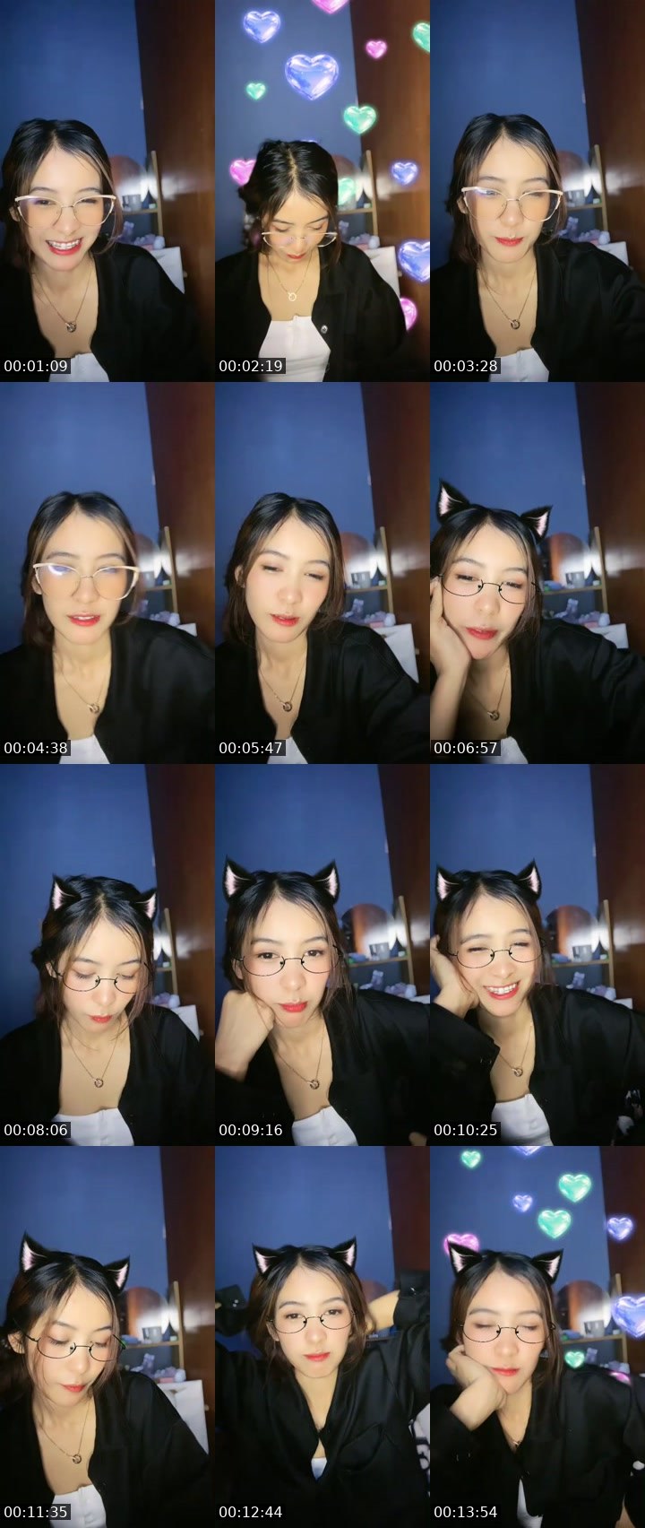 Contact-sheet preview of BRB new vj ใบพลู😘's MICO Live recording