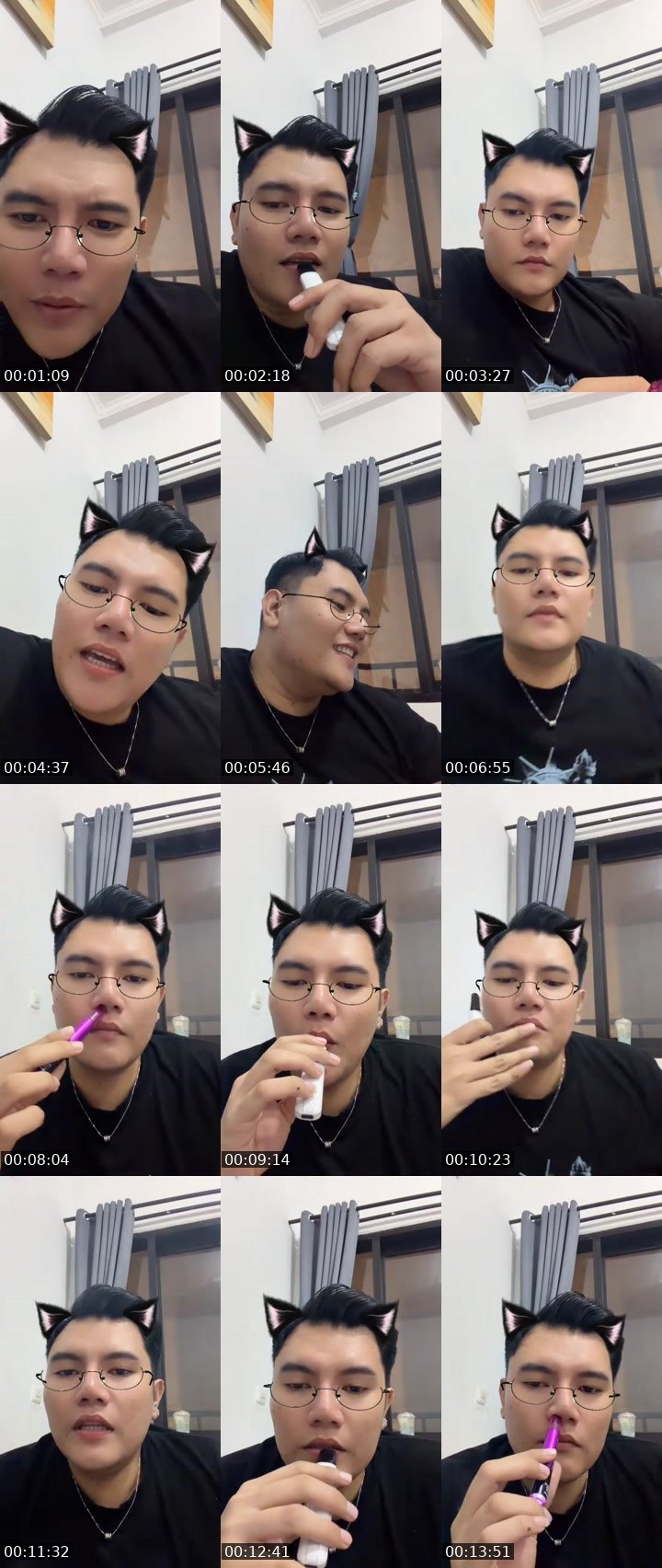 Contact-sheet preview of 💎REN [T-REX]'s MICO Live recording