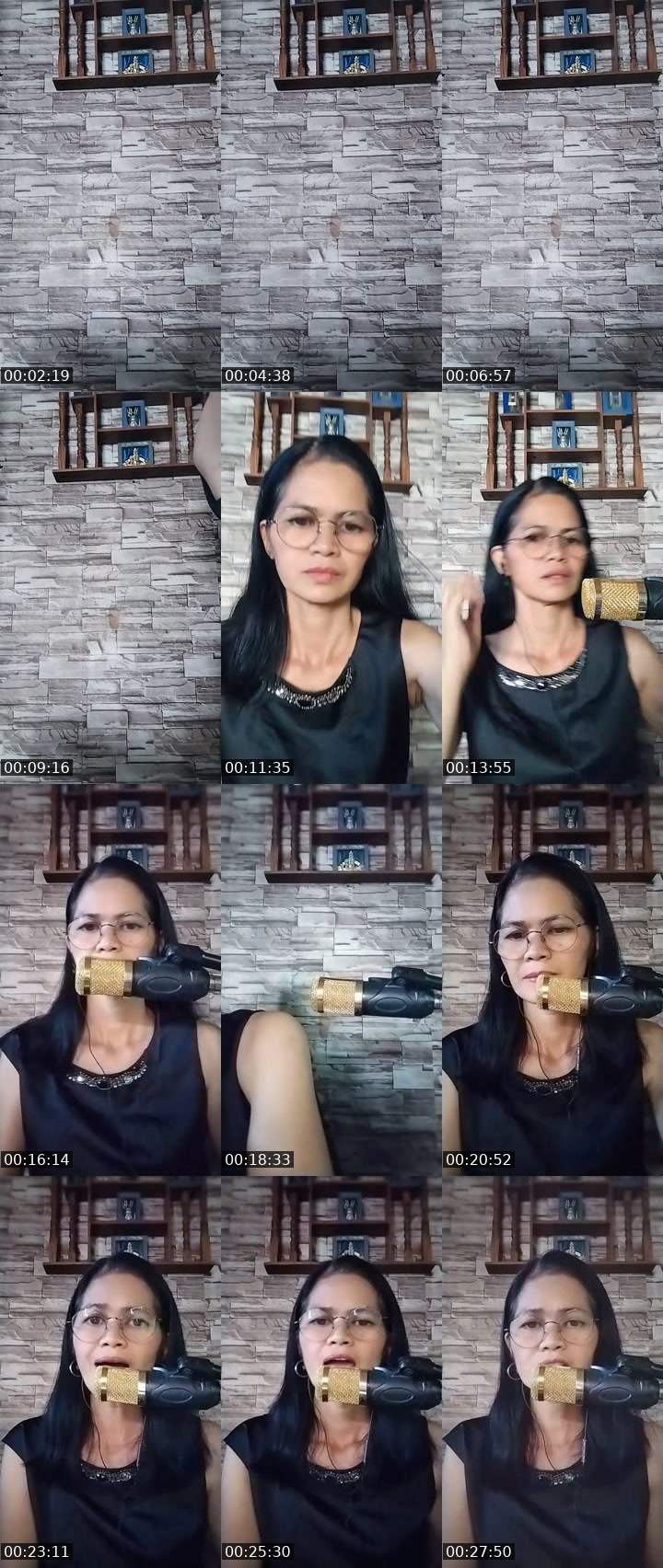 Contact-sheet preview of ⭐Elvira🎼🎧🎤🎹's MICO Live recording